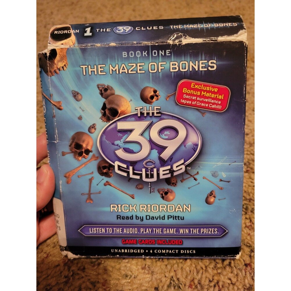 The 39 Clues 4 Disc Audio Book Game